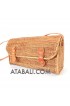 Travel bags sling leather rattan ata handwoven bali